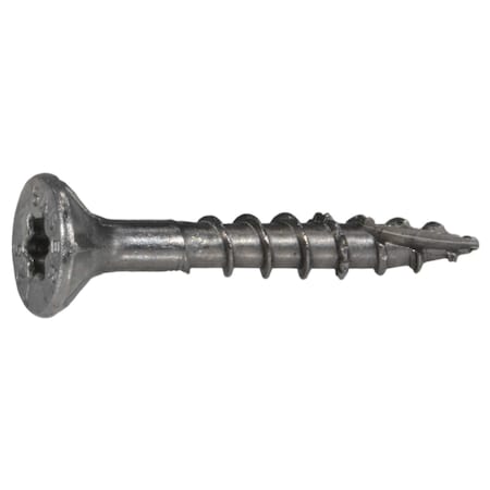 Saberdrive Deck Screw, #9 x 1-1/4 in, 18-8 Stainless Steel, Flat Head, Torx Drive, 923 PK 09611